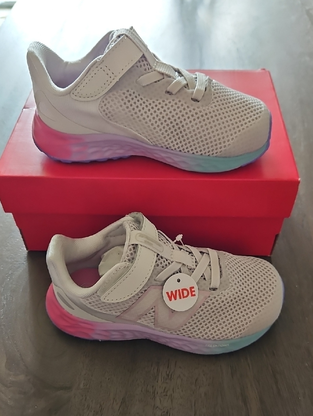 New Balance Fresh Foam Arishi v4 Baby/Toddler Running Shoes, Size: 8 Wide
